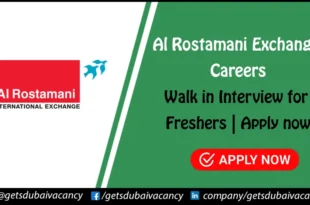 Al Rostamani Exchange Careers