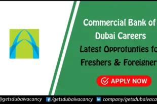Commercial Bank of Dubai Careers