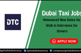 Dubai Taxi Jobs