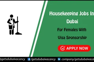 Housekeeping Jobs in Dubai
