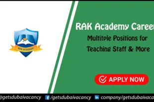 RAK Academy Careers