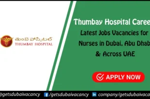 Thumbay Hospital Careers