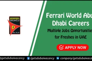 Ferrari World Abu Dhabi Careers