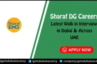 Sharaf DG Careers